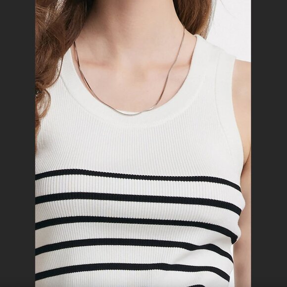GOELIA knit striped tank XS - Picture 3 of 11